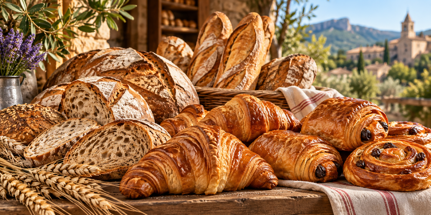Pains et viennoiseries