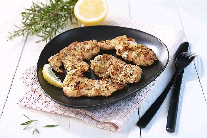 CIGALINES DE PORC MARINEES AU THYM CITRON