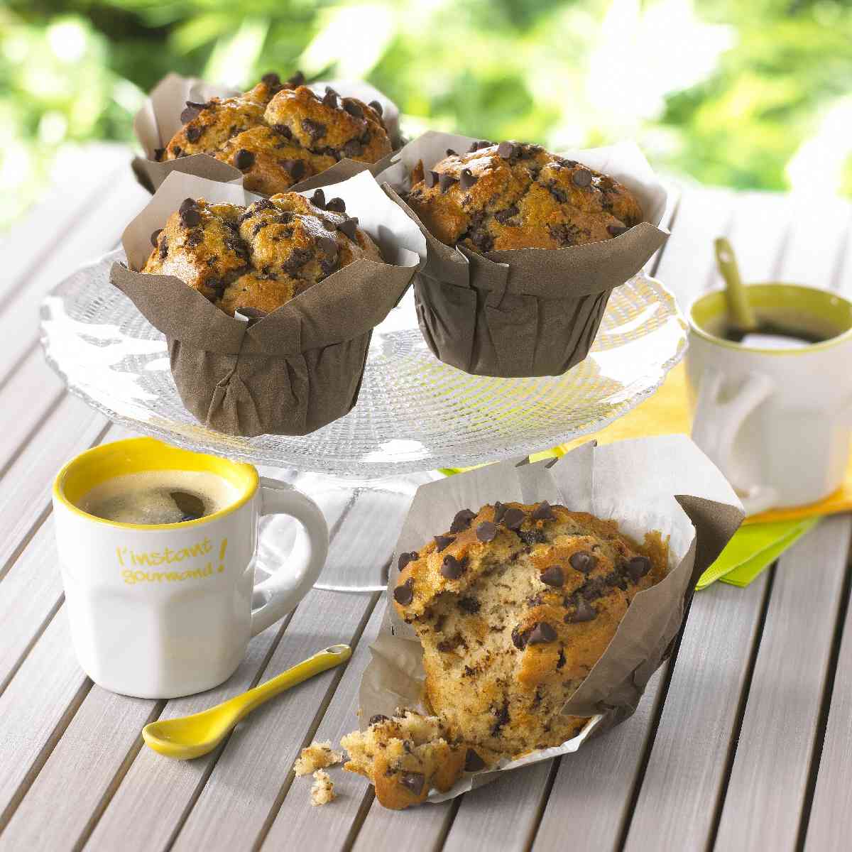 MUFFIN AUX PEPITES DE CHOCOLAT