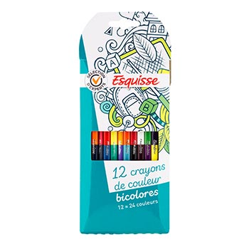 CRAYON DE COULEURS X12