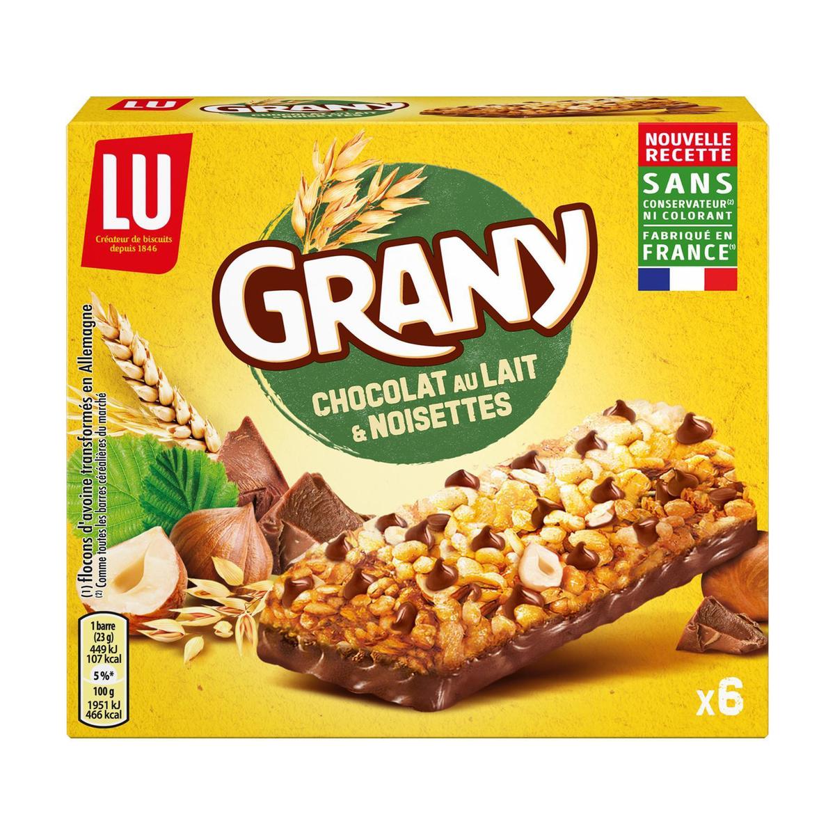 BARRE CEREALES CHOCOLAT NOISETTE 138gr