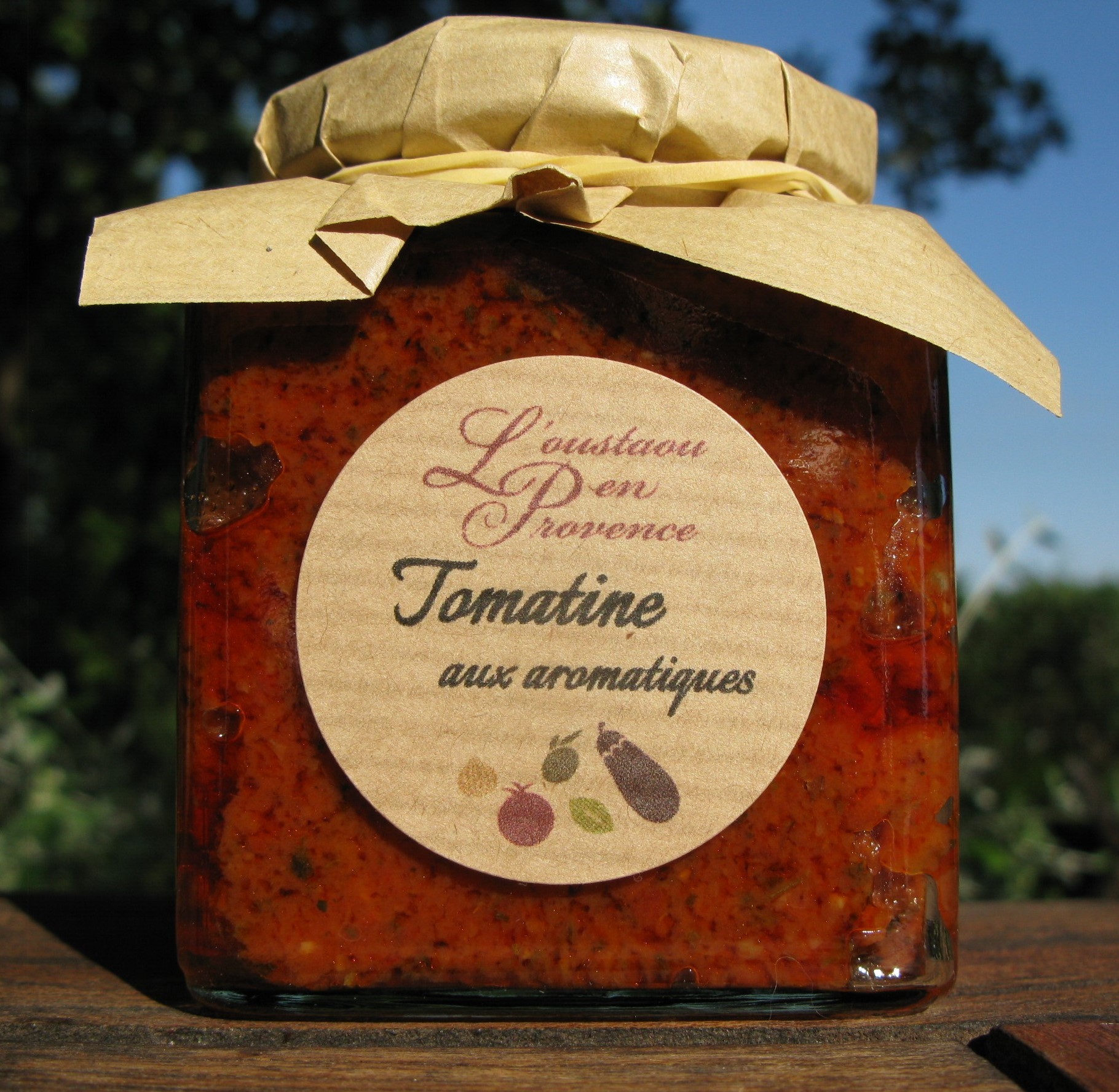 CREME DE TOMATES AUX AROMATES 195g