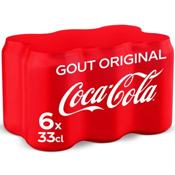 COCA ZERO 6x33CL