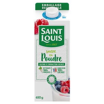 SUCRE EN POUDRE SAINT LOUIS 650GR
