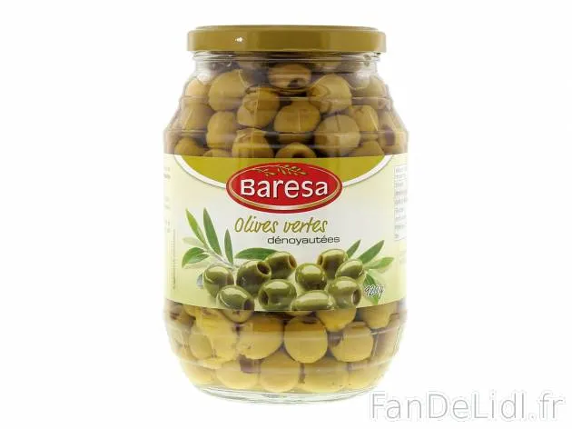 OLIVE VERTE DENOYAUTES 340 GR