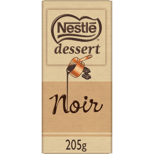 CHOCOLAT DESERT NOIR 205GRS