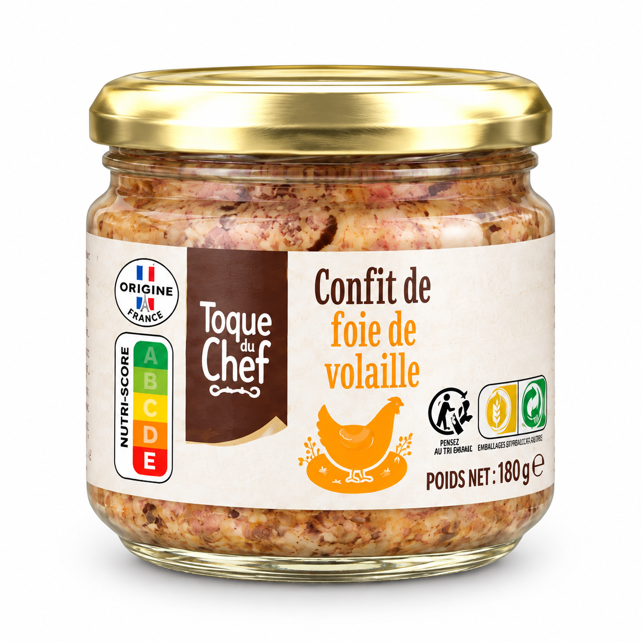 TERRINE DE VOLAILLE 180GR