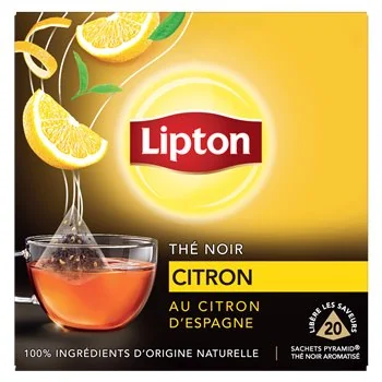 THE NOIR CITRON LIPTON 25 Sachets