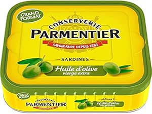 SARDINE A L HUILE OLIVE CONSERVE 135GR
