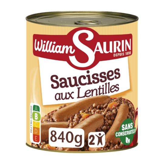 PETIT SALE LENTILLE 840 GR