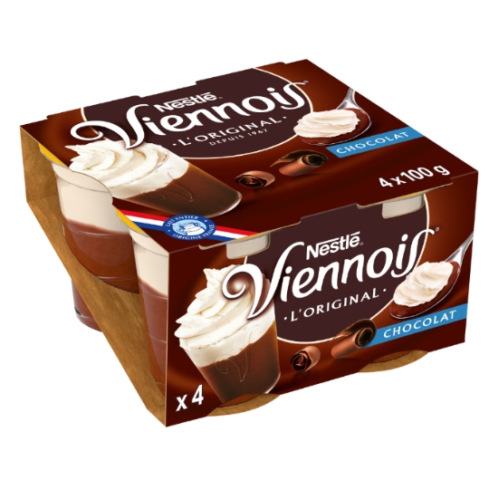 VIENNOIS ORIGINAL CHOCOLAT 4x100gr