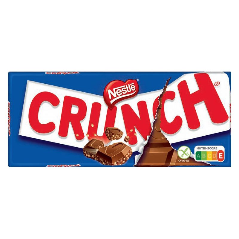 TABLETTE CHOCOLAT CRUNCH 100GR