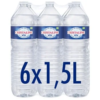 EAU CRISTALINE PACK 6x150CL
