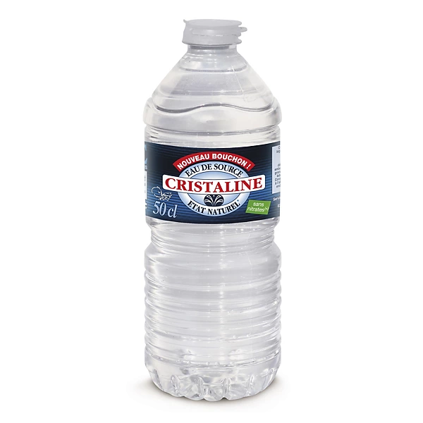 EAU CRISTALINE 50CL