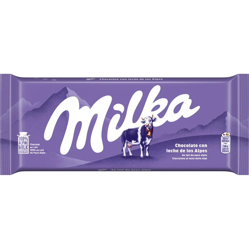 CHOCOLAT MILKA 100GR