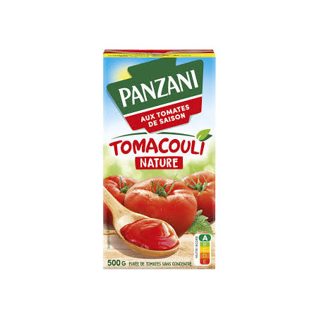 Purée de tomate Panzani Tomacouli nature - 500g