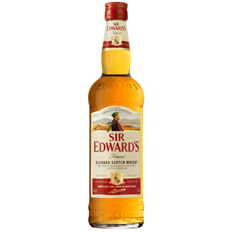 Whisky Sir Edward's 40%vol - 70cl