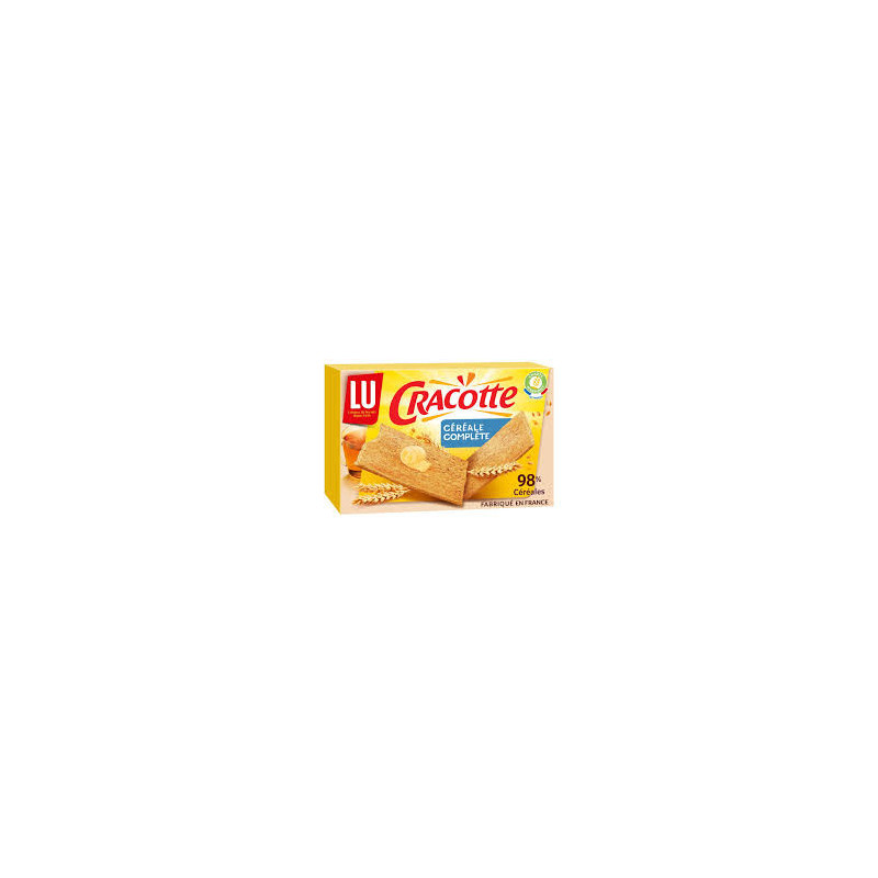 Biscottes Cracotte LU Céréales complètes - 250g