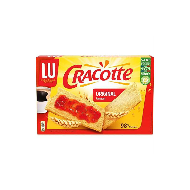 Biscottes Cracotte LU Froment - 250g