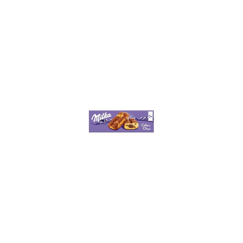 Gâteaux fourrés au chocolat et aux pépites de chocolat Cake & Choc MILKA