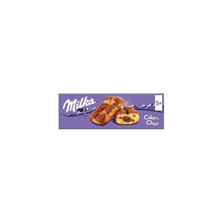 Gâteaux fourrés au chocolat et aux pépites de chocolat Cake & Choc MILKA