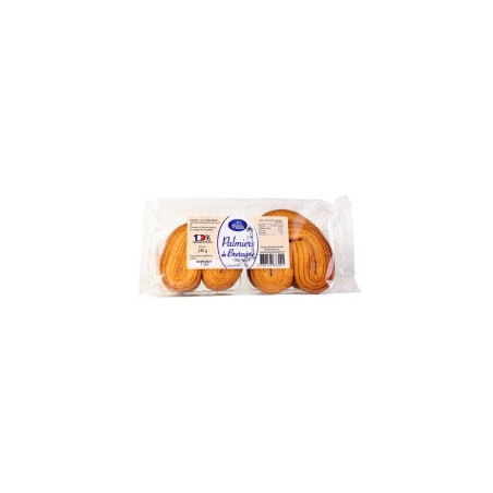 Palmiers pur beurre barquette de 240 Gr