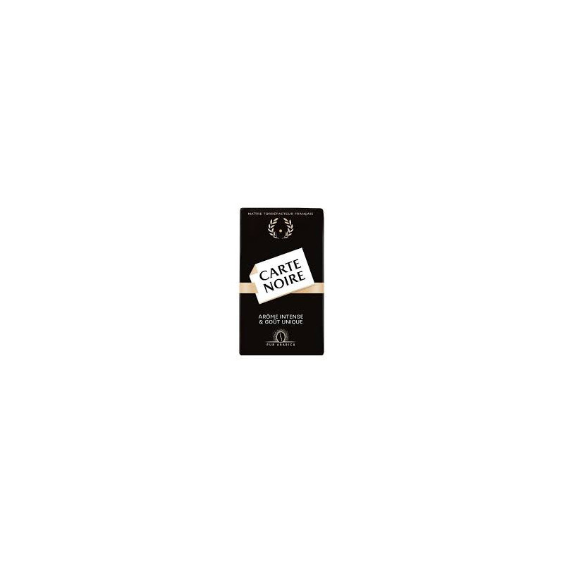 Café moulu 100% arabica CARTE NOIRE le paquet de 250g