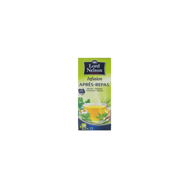 Infusion Apres Repas 25 sachets