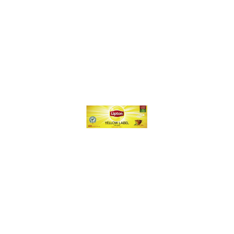 Thé noir Lipton Yellow x30 sachets - 60g