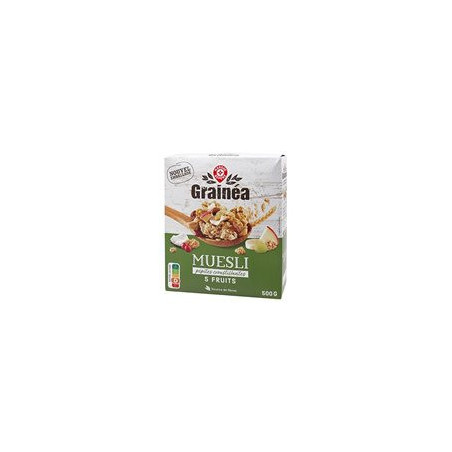 Céréales muesli Grainea Croustillants aux fruits - 500g