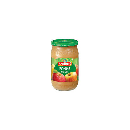Compote pomme nature ANDROS 750gr