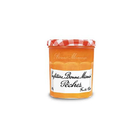 Confiture pêches Bonne Maman Bocal - 370g