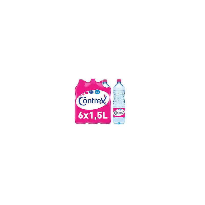 Eau minérale naturelle Contrex 6x1.5L