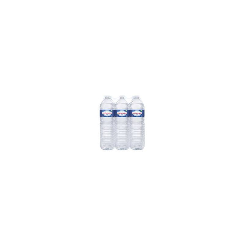 Eau de source Cristaline 6x1,5L
