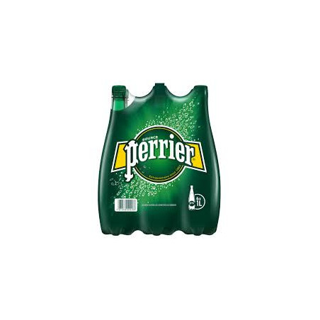 Eau minérale gazeuse Perrier Naturelle - 6x1L