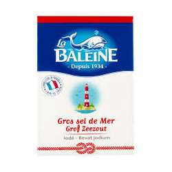 Gros sel de mer iodé Baleine 1kg