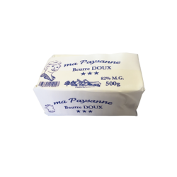 Beurre doux 82% 500 g