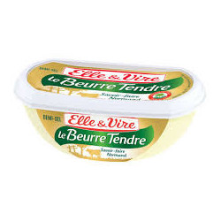 Beurre Tendre Elle&Vire Demi-Sel - 80% MG - 250g