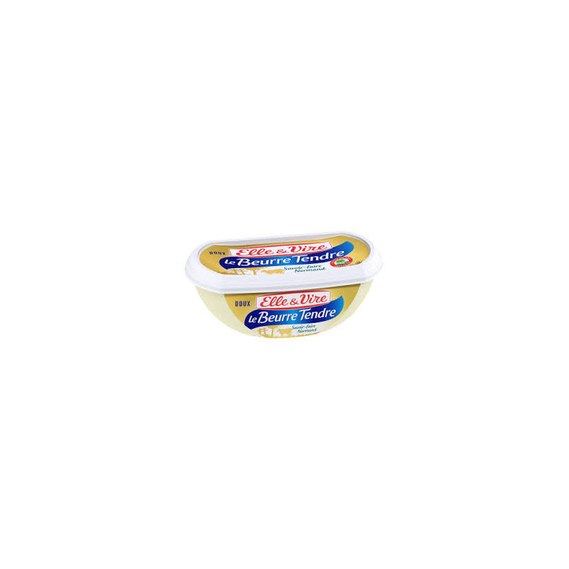 Beurre Tendre Elle&Vire Doux - 82% MG - 250g