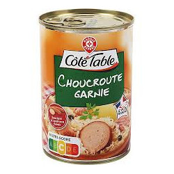Choucroute Côté Table garnie 800g