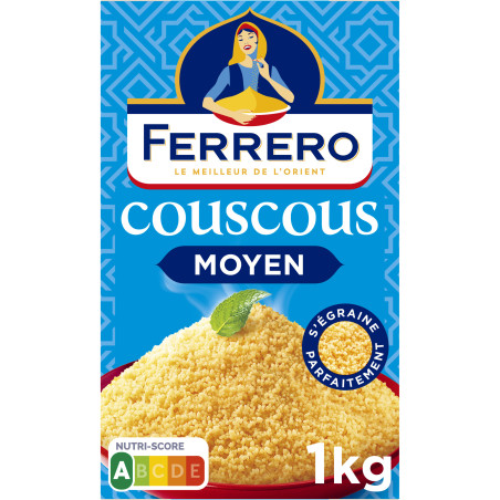 Couscous Grain Moyen Ferrero - 1kg