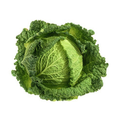 Demi Chou Vert Frisé