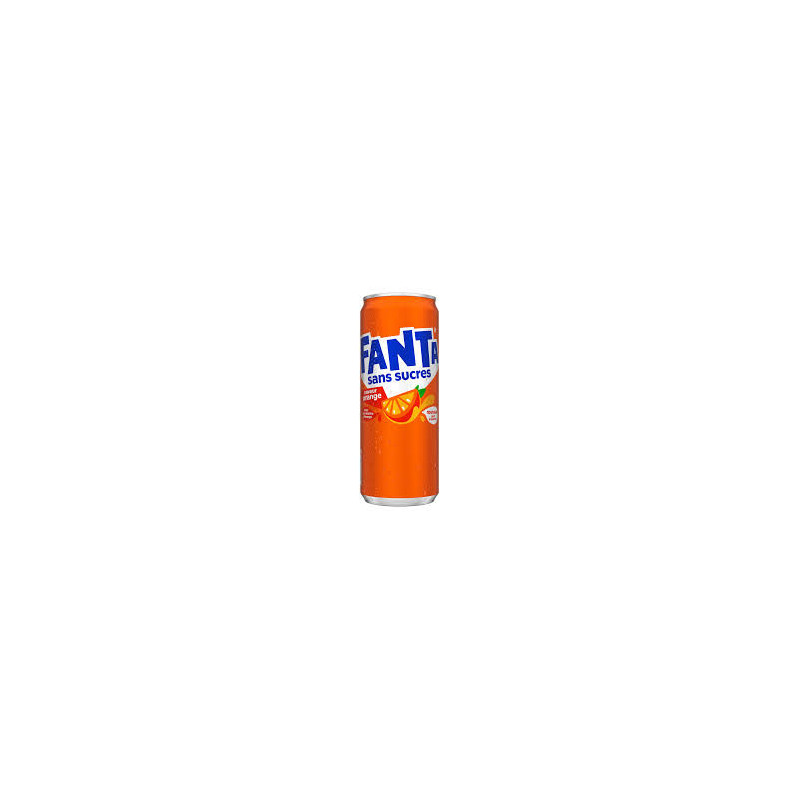 Soda Fanta orange Canette  fraiche