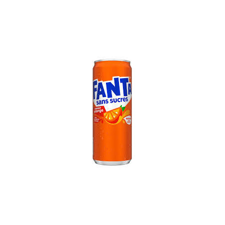 Soda Fanta orange Canette  fraiche