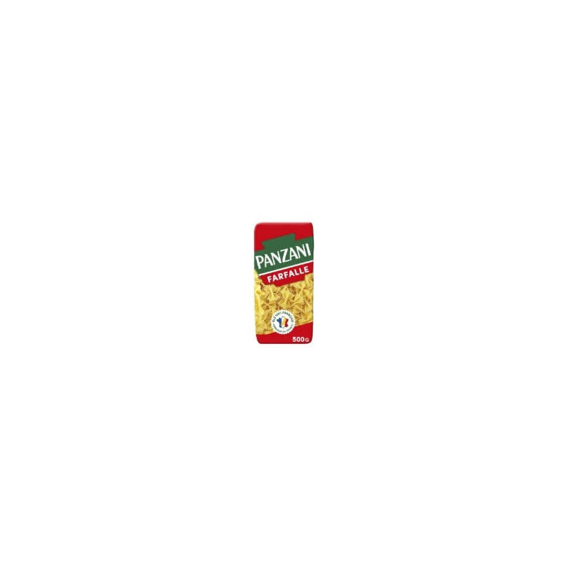 Pâtes farfalle Panzani 500g