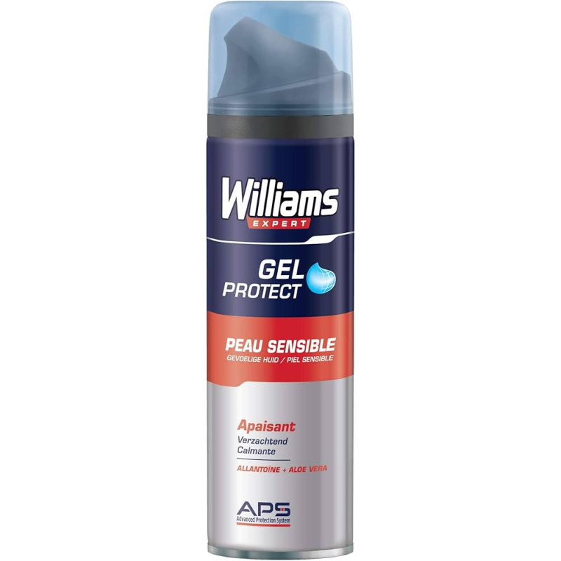 Mousse à raser Williams Peau sensible 200ml