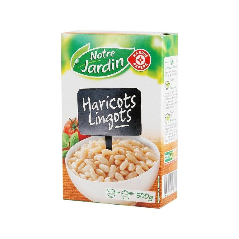 Haricots lingots  500g