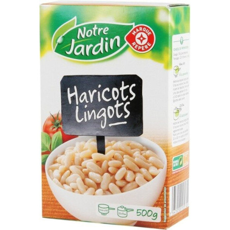 Haricots lingots  500g