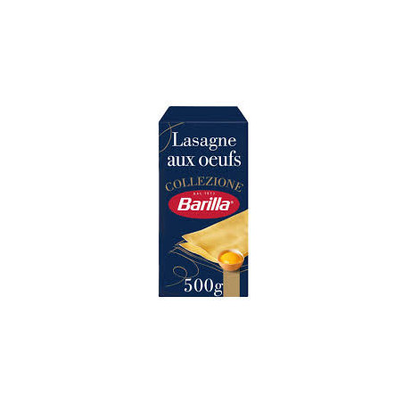 Pâtes Collezione Barilla Lasagne aux œufs - 500g