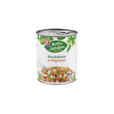 Macédoine légumes 265g